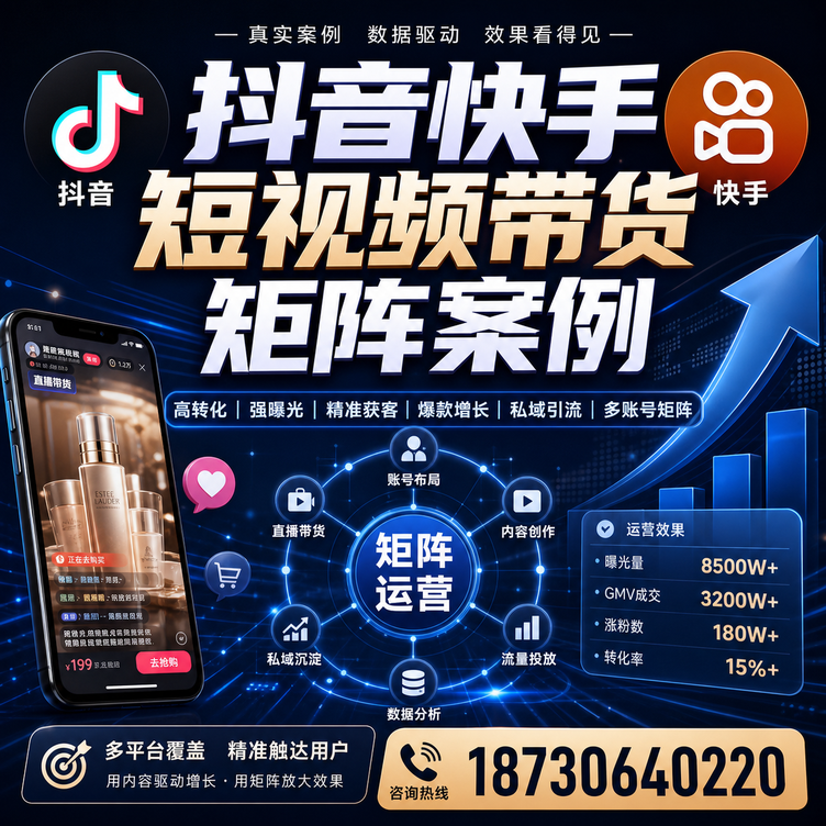 连云港短视频带货团队多平台矩阵自动分发案例